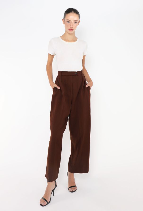 The Row F/W 2022 Randa Pleated Pants - 3