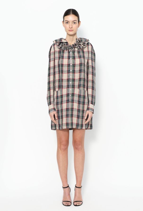Balenciaga Resort 2010 Linen Smock Dress - 4
