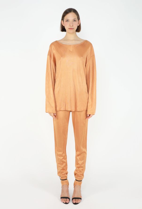 Alaïa 1985 Jersey Stirrup Ensemble - 6