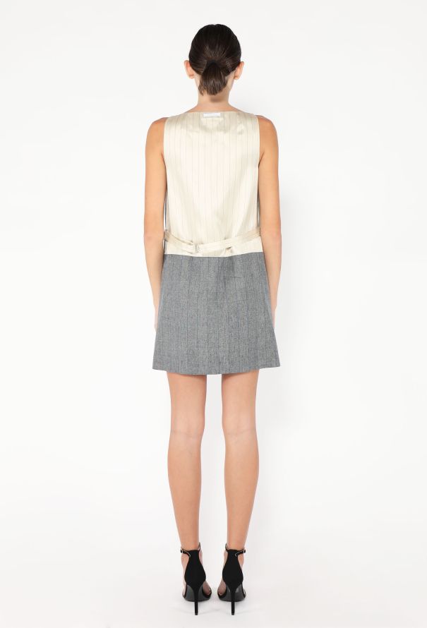 Prada 2024 Pinstripe Shift Dress - 4