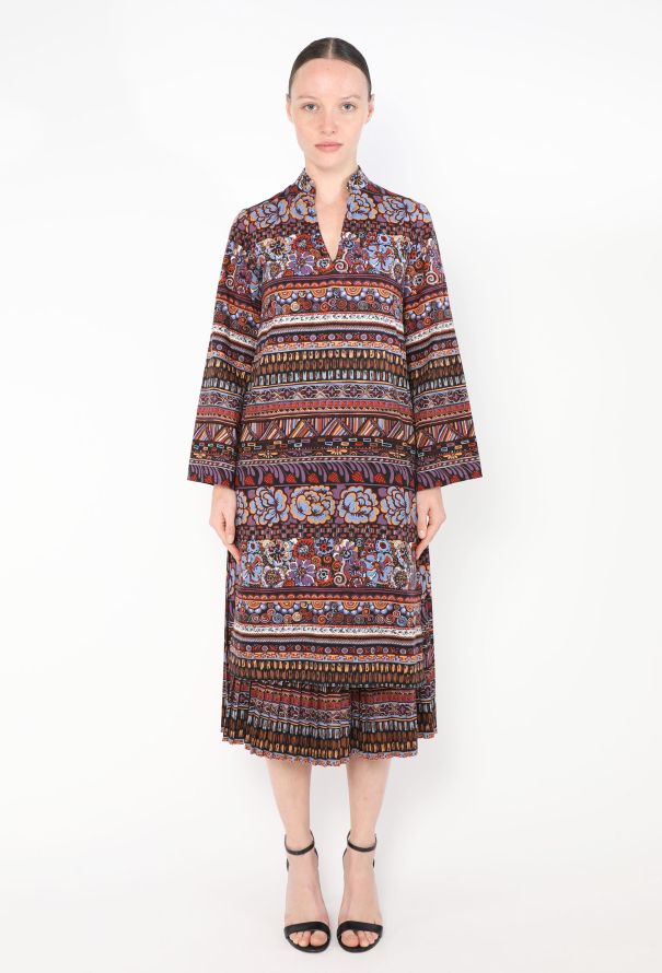 '70s Printed 3-Piece Skirt Ensemble - 3