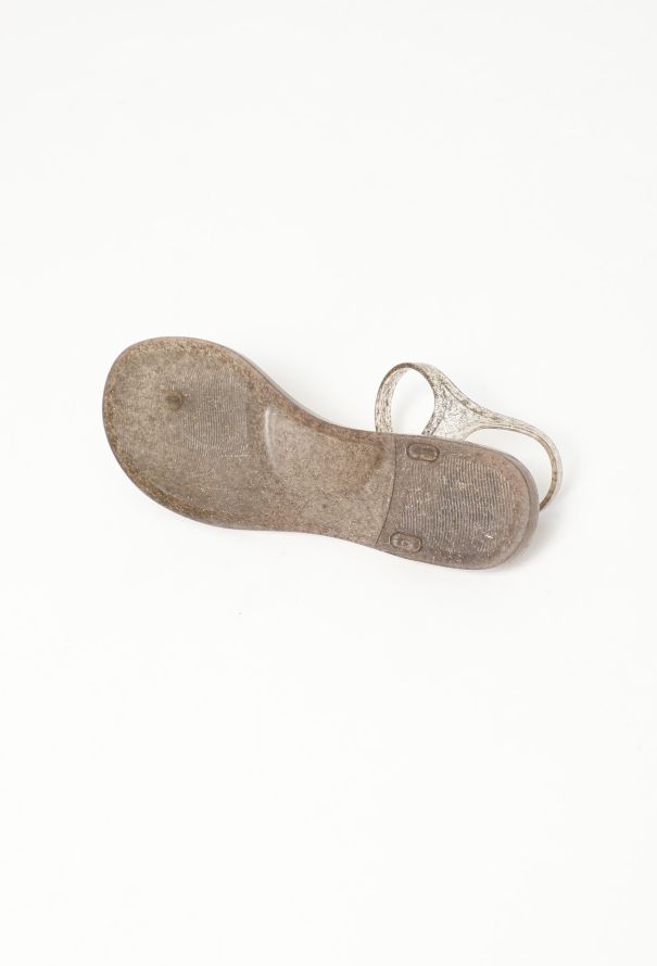 Chanel Iridescent Camélia 'CC' Sandals - 6