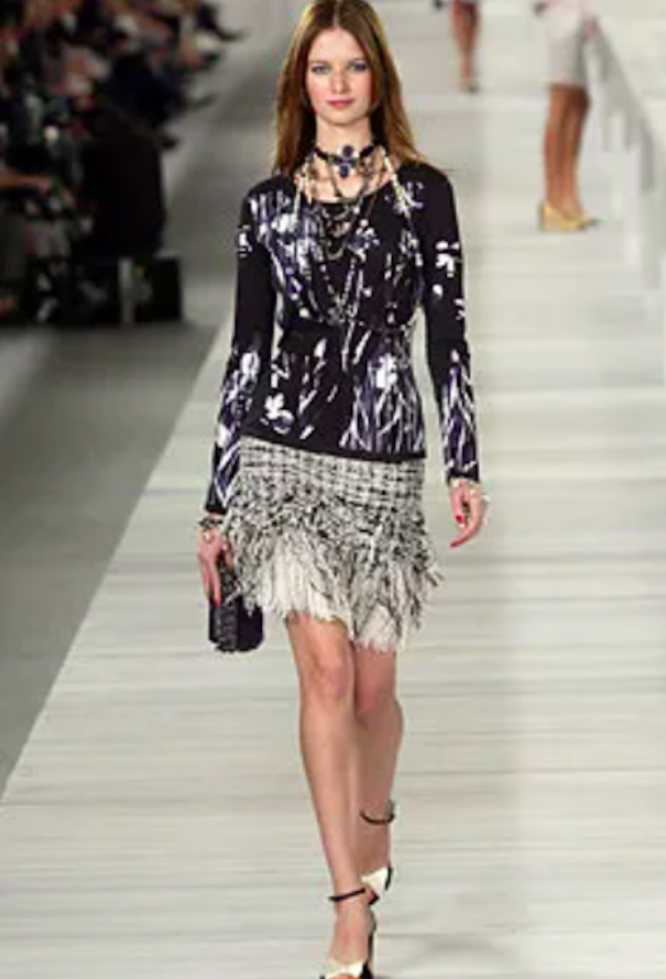 Chanel S/S 2004 Floral Appliqué Top - 3