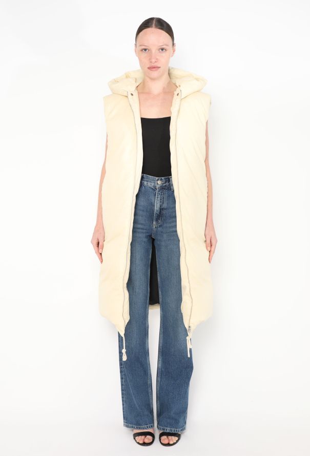 Céline Pre-Fall 2018 Hooded Down Parka Vest - 1