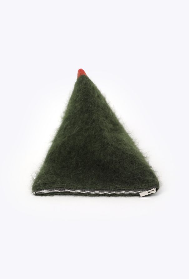 Céline F/W 2013 Mohair Berlingot Pouch - 6