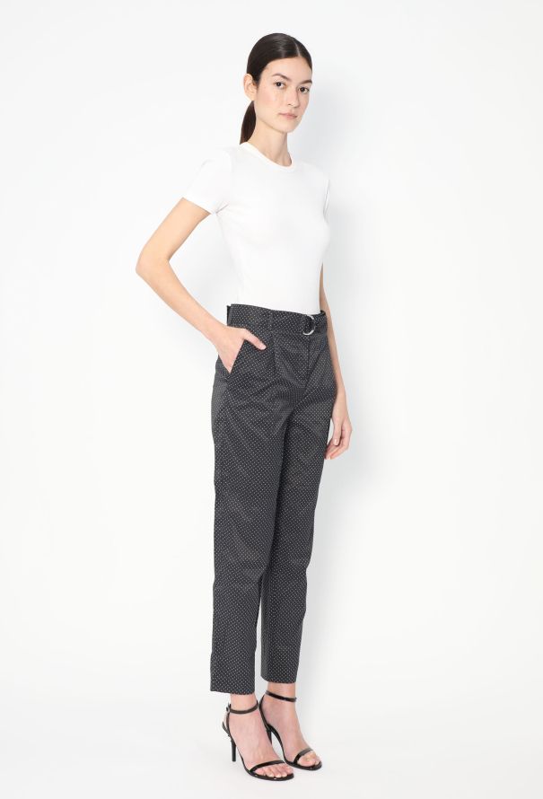 Céline Resort 2014 Polka Dot Belted Trousers - 4