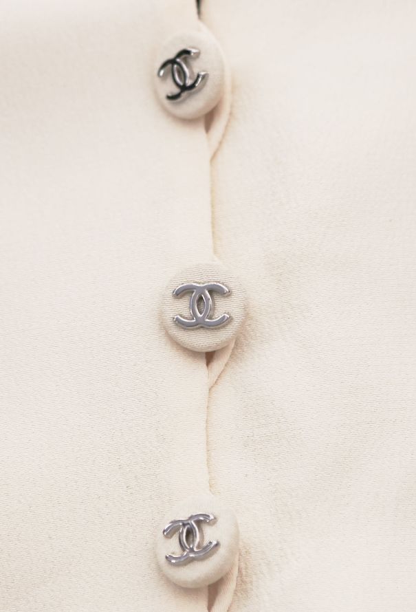 Chanel S/S 1998 Bicolor Bouclé Jacket and Skirt - 7