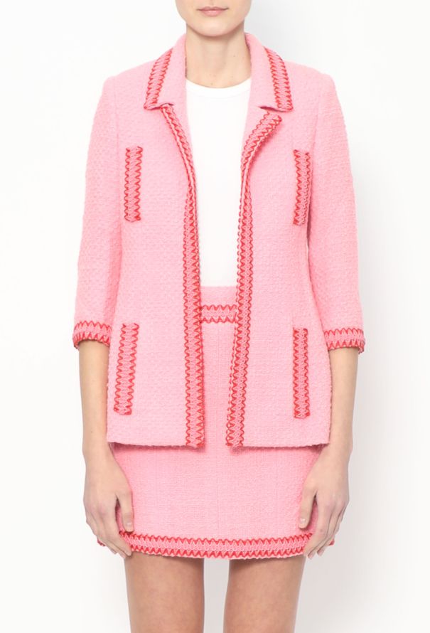 Chanel COLLECTOR S/S 1994 Bouclé Tweed Trim Ensemble - 3