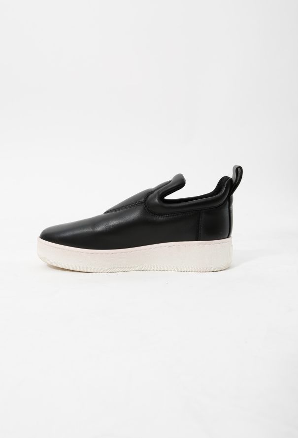 Céline Padded Leather Sneakers - 3