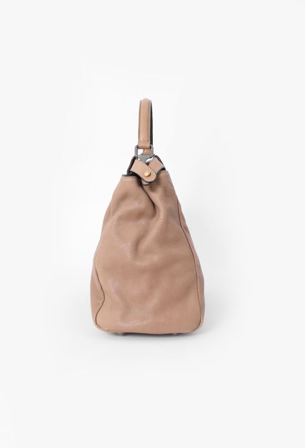 Fendi Beige Large Peekaboo Bag - 5