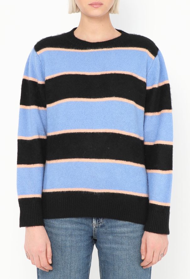 The Elder Statesman Cashmere Sweater Tricolor - 1