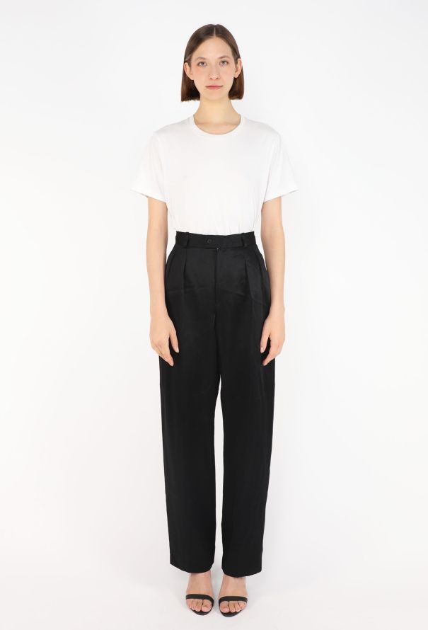 Saint Laurent Vintage Charmeuse Smoking Suit - 4