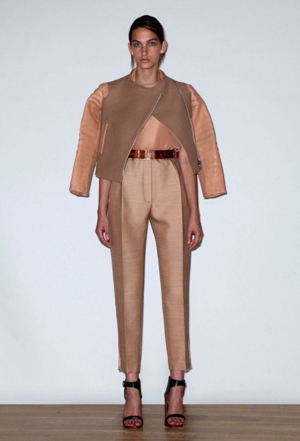 Céline Resort 2010 Wool and Leather Jacket - 2