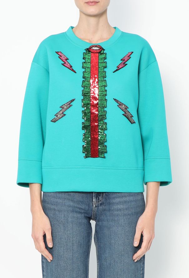 Gucci 2016 Sequin Embellished Pullover - 1
