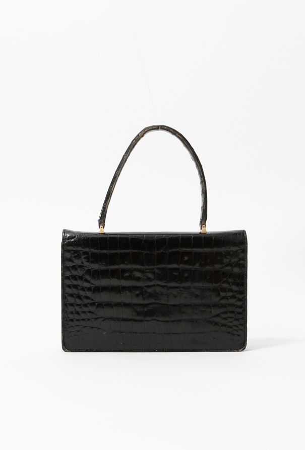 '60s Crocodile Piano Bag - 4