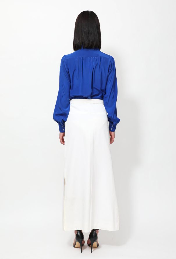 Ted Lapidus Slit Maxi Skirt - 4