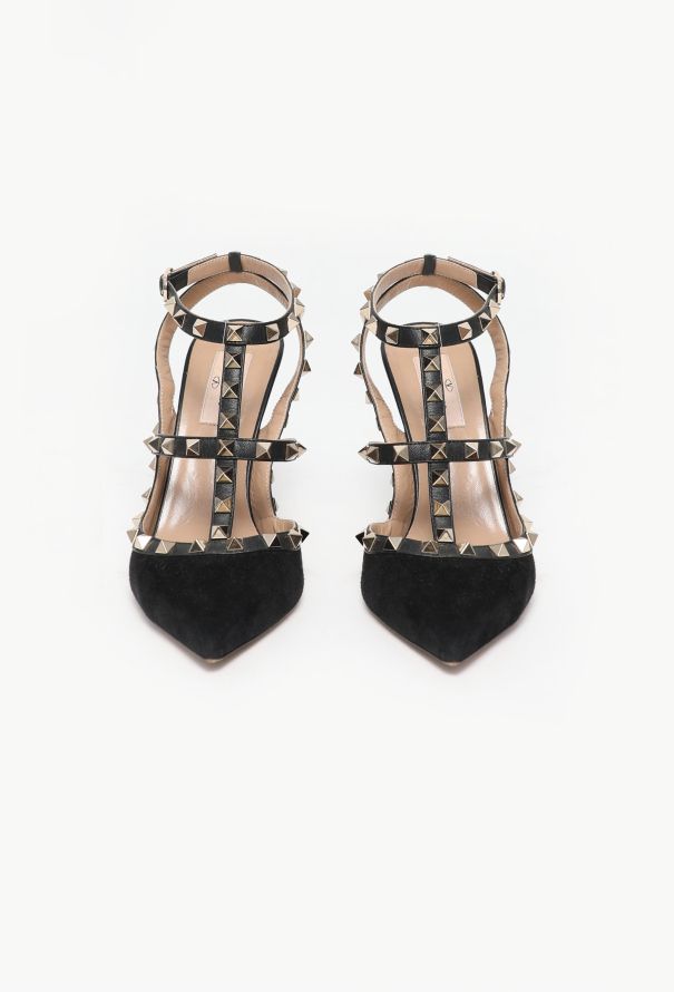 Valentino 2021 Suede Rockstud Pumps - 3