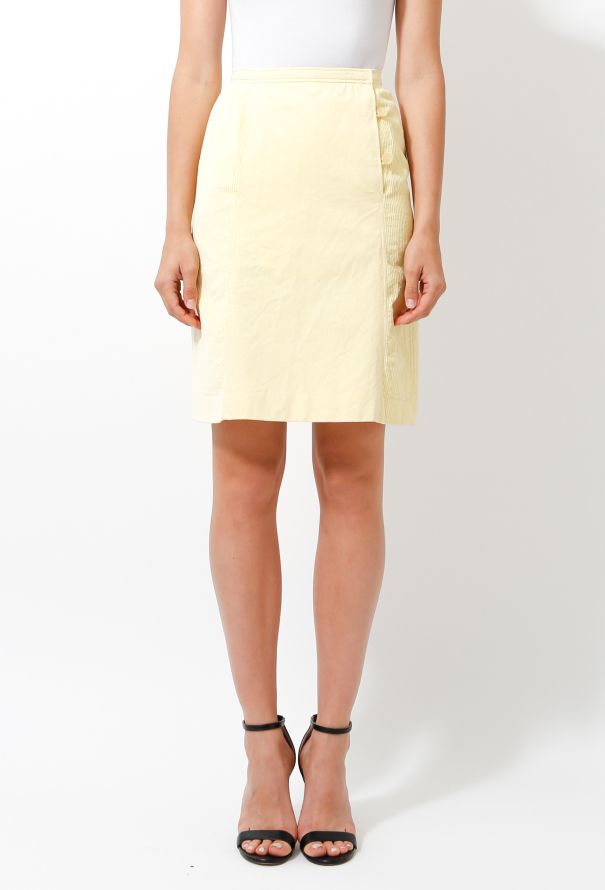Courrèges 60s Corduroy Skirt - 2