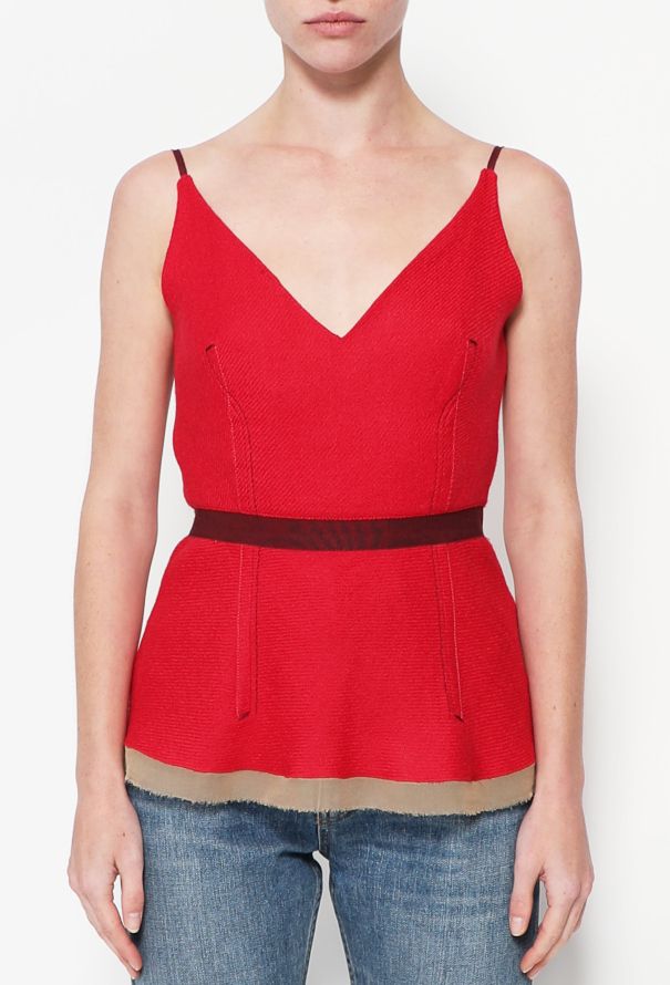 Prada F/W 2000 Cinched Twill Top - 1