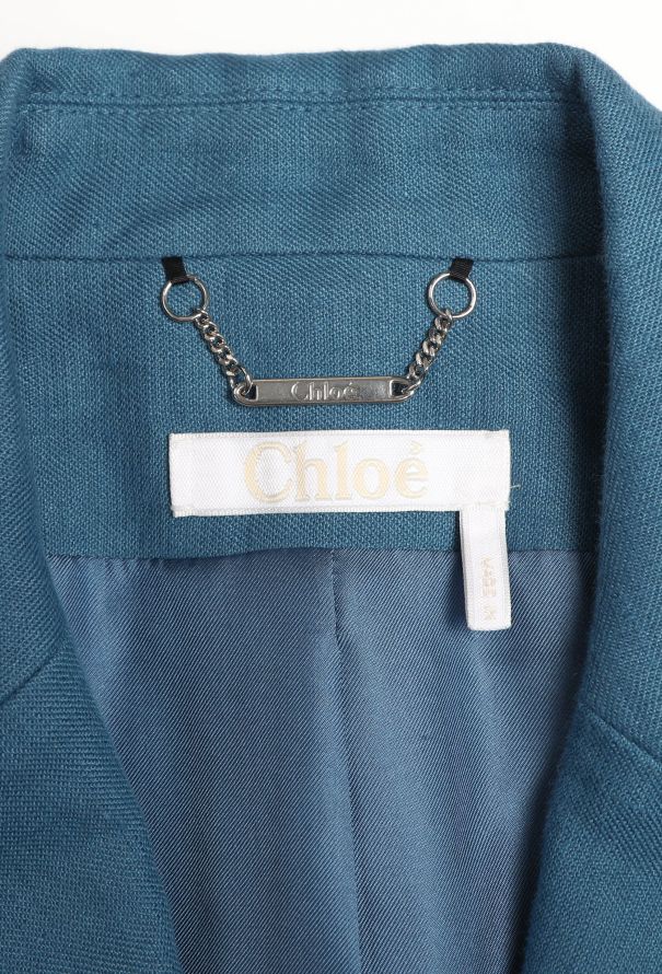 Chloé S/S 2023 Flared Linen Suit - 10