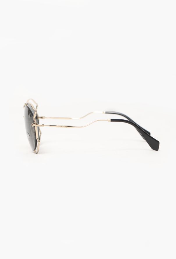 Miu Miu 2024 Butterfly Frame Sunglasses - 5