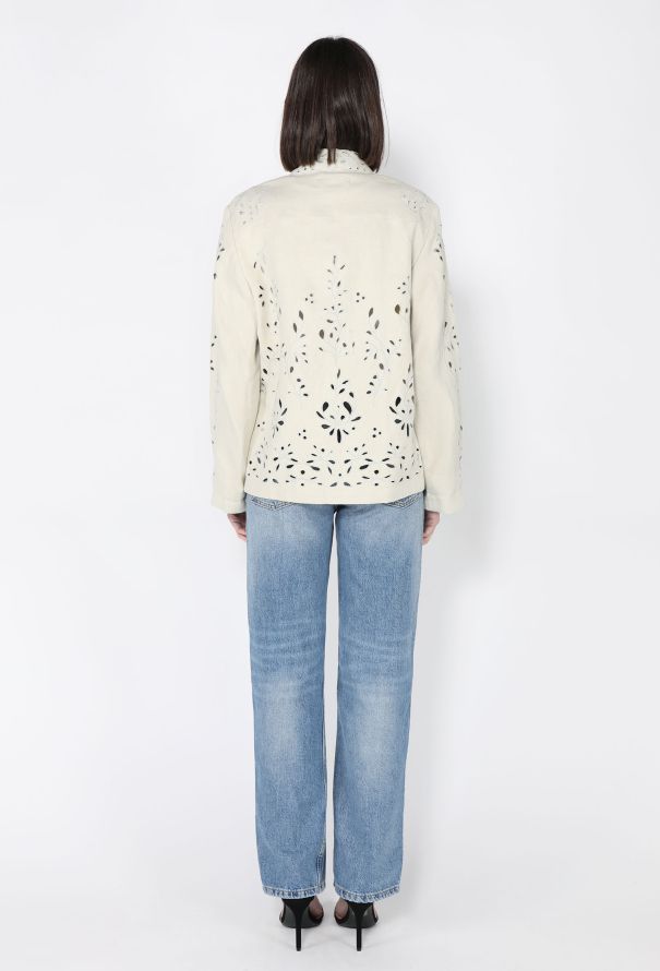 Chloé Broderie Anglaise Jacket, Resort 2022 - 6