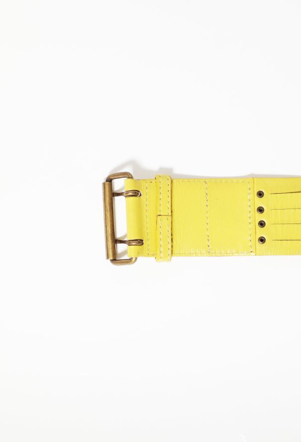 Alaïa Vintage Studded Slit Belt - 6