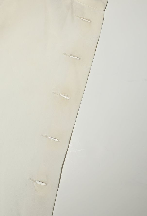 Chloé 2010 Pleated Crêpe Blouse - 9