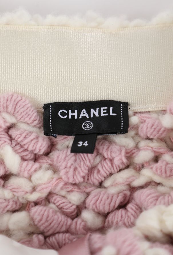 Chanel F/W 2024 Braided Knit Skirt - 6
