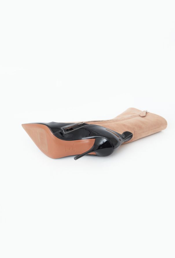 Alaïa F/W 2022 Suede Stiletto Boots - 7