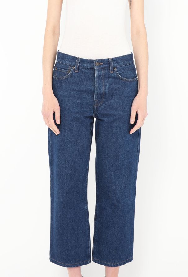 The Row Borjis Low-Rise Cropped Straight-Leg Jeans - 3