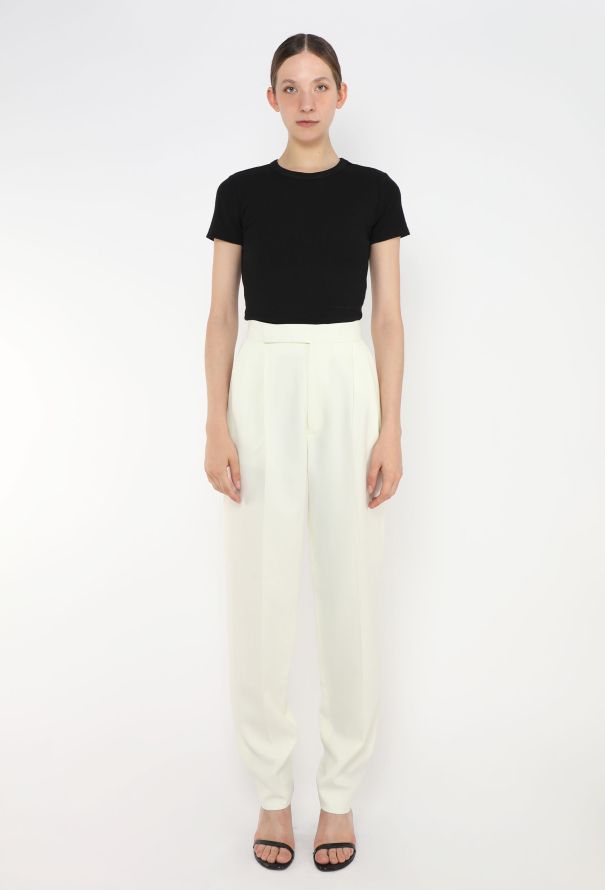 Céline 2012 Tapered Twill Trousers - 2