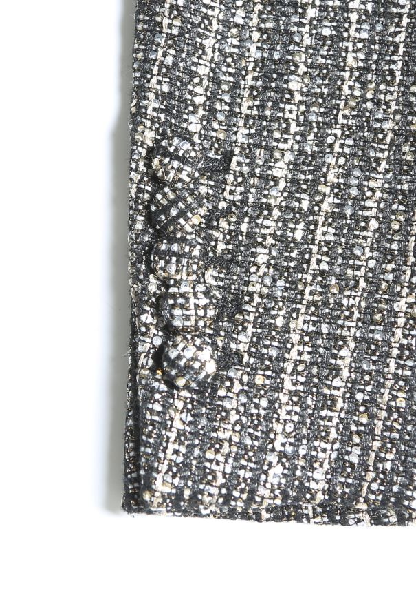 Saint Laurent F/W 2014 Cropped Lamé Jacket - 8