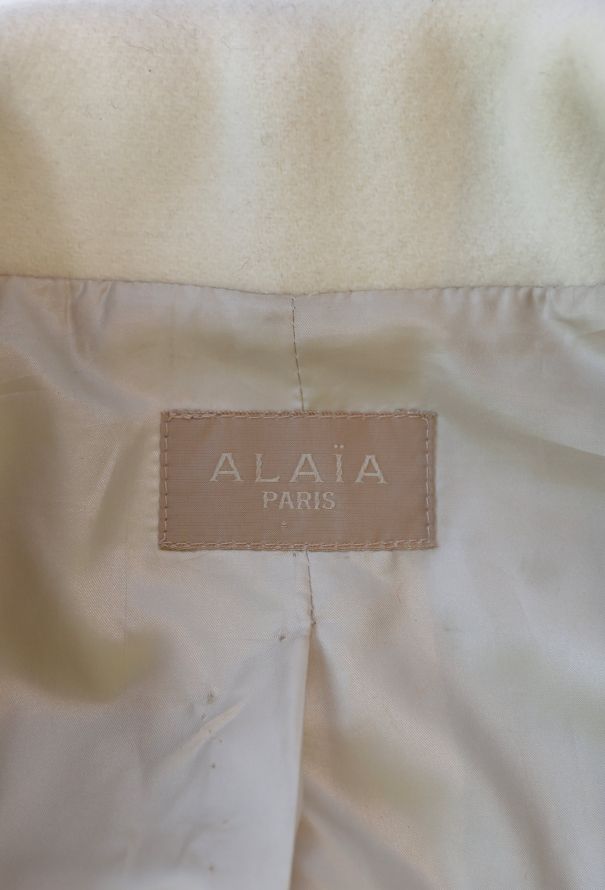 Alaïa Flared Wool Coat - 5