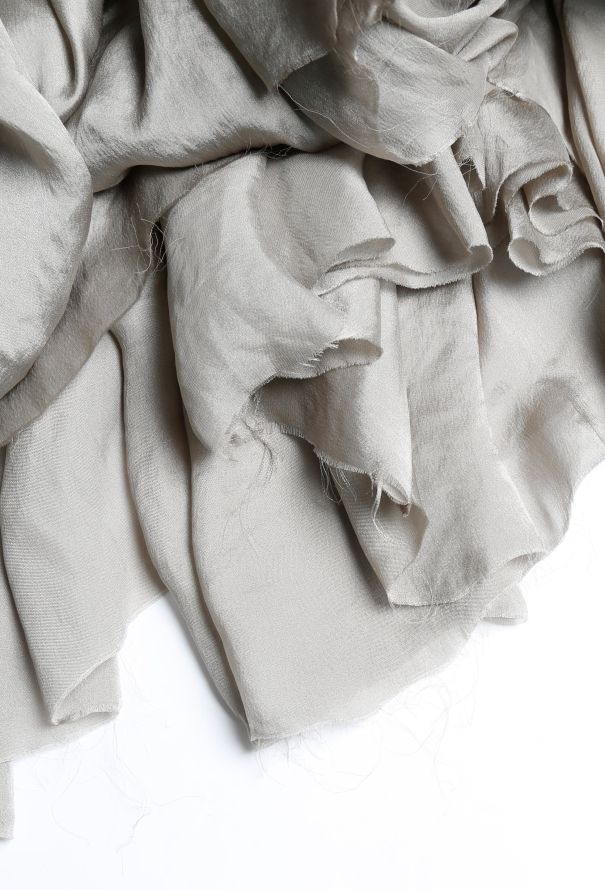 Lanvin S/S 2011 Pleated Chiffon Skirt - 7