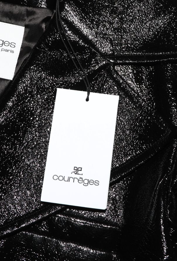 Courrèges 2024 Vinyl Buckle Trench Coat - 8