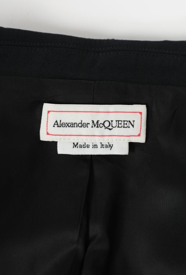 Alexander McQueen Leaf Crêpe Tailored Blazer, 2022 - 6