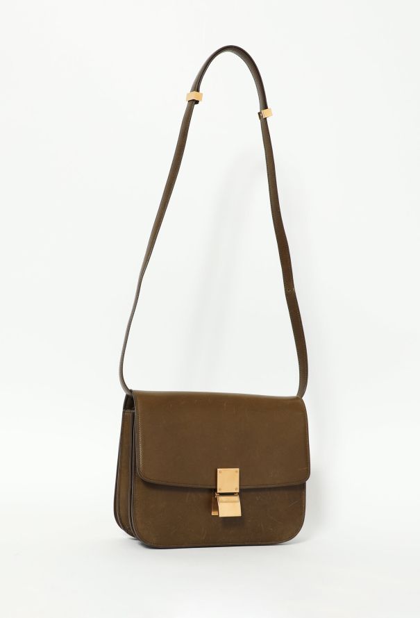 Céline Classic Box Bag in Olive Calfskin – S/S 2016 Runway - 3
