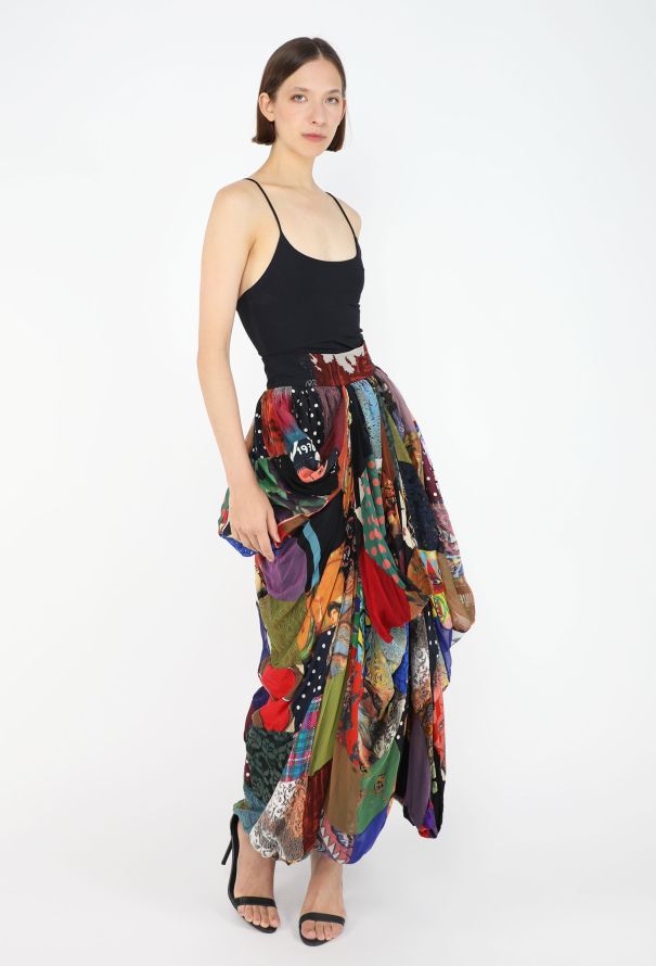 Dolce & Gabbana Patchwork Silk Skirt, S/S 1993 - 6