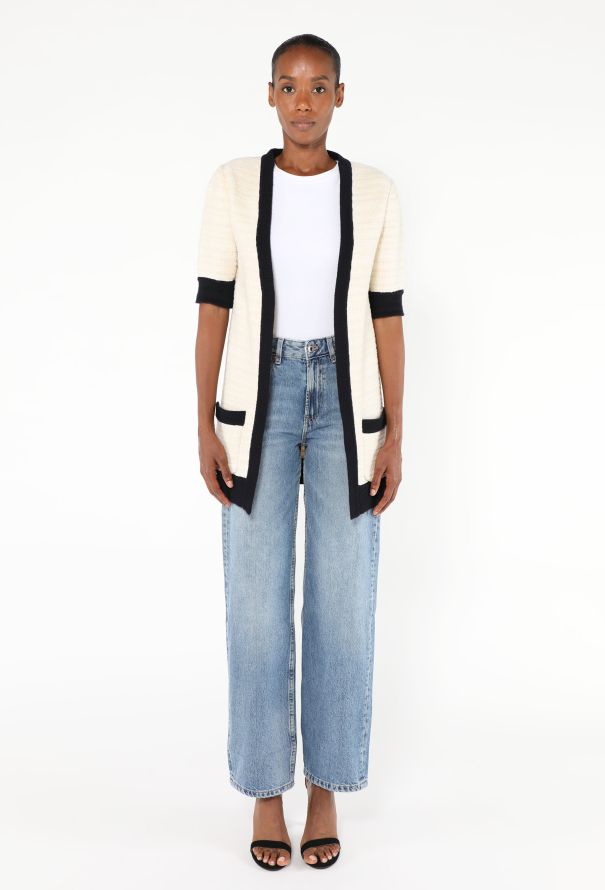 Gucci F/W 2017 Wool Bicolor Cardigan - 1