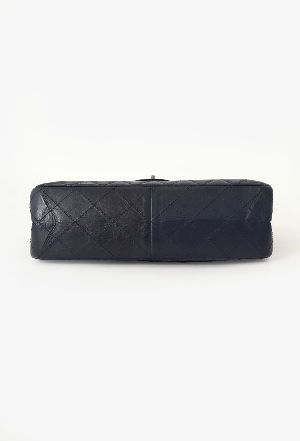 Chanel Blue 2.55 Jumbo Flap Bag - 11