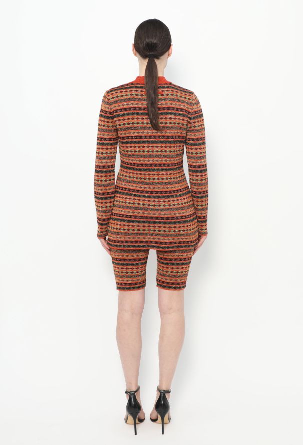 Jean Paul Gaultier '90s Metallic Knit Ensemble - 5