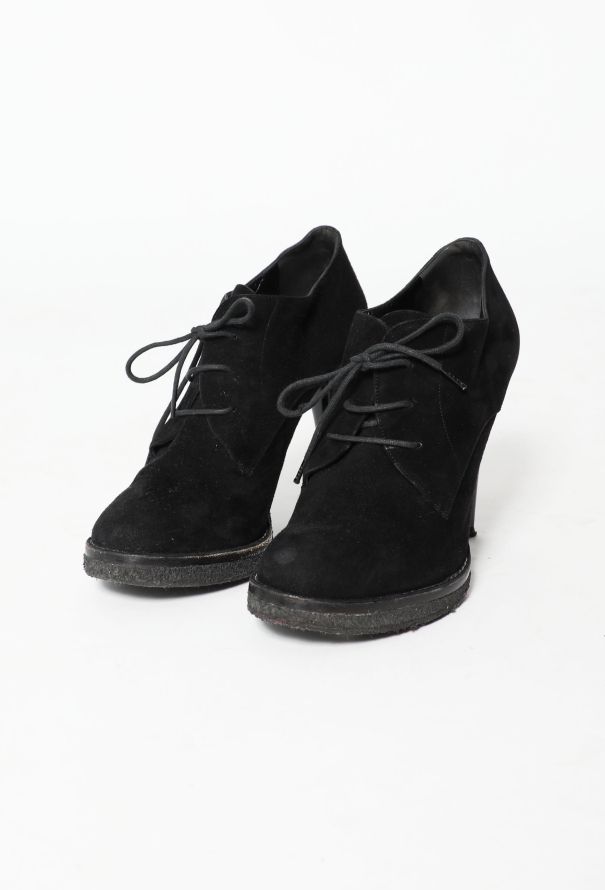Balenciaga Suede Lace-Up Pumps - 2