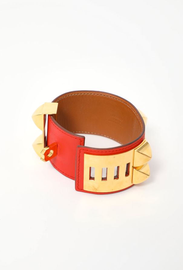 Hermès Sanguine Médor Cuff Bracelet - 5