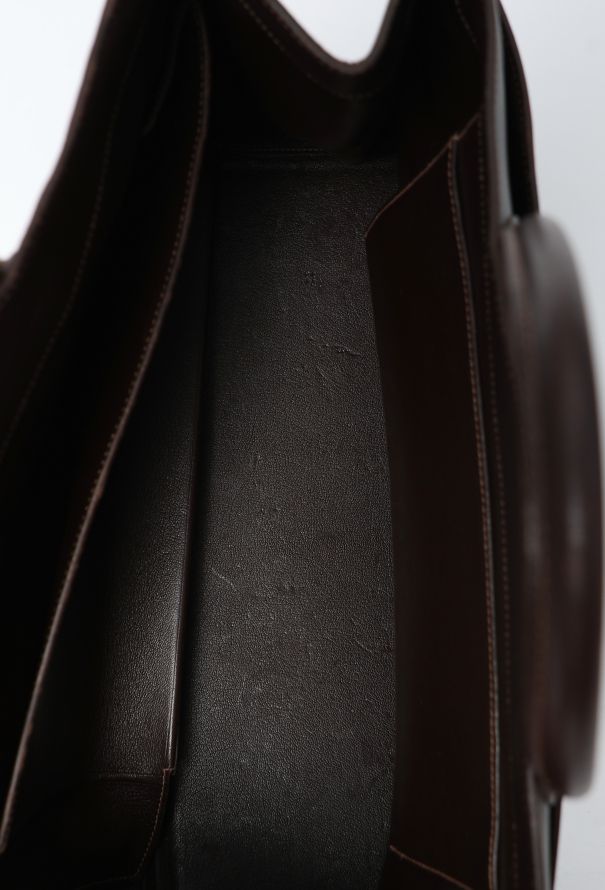Hermès Vintage Ébène Swift Whitebus GM Bag - 11