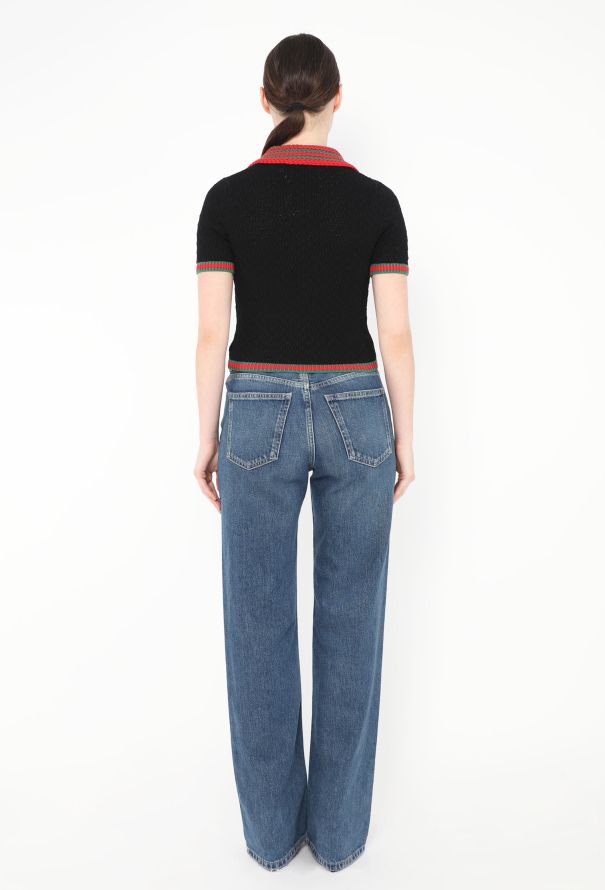 Gucci S/S 2024 Piqué Polo Top - 6