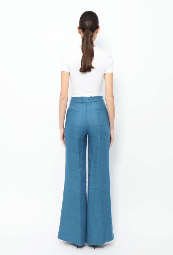 Chloé S/S 2023 Flared Linen Suit - 9