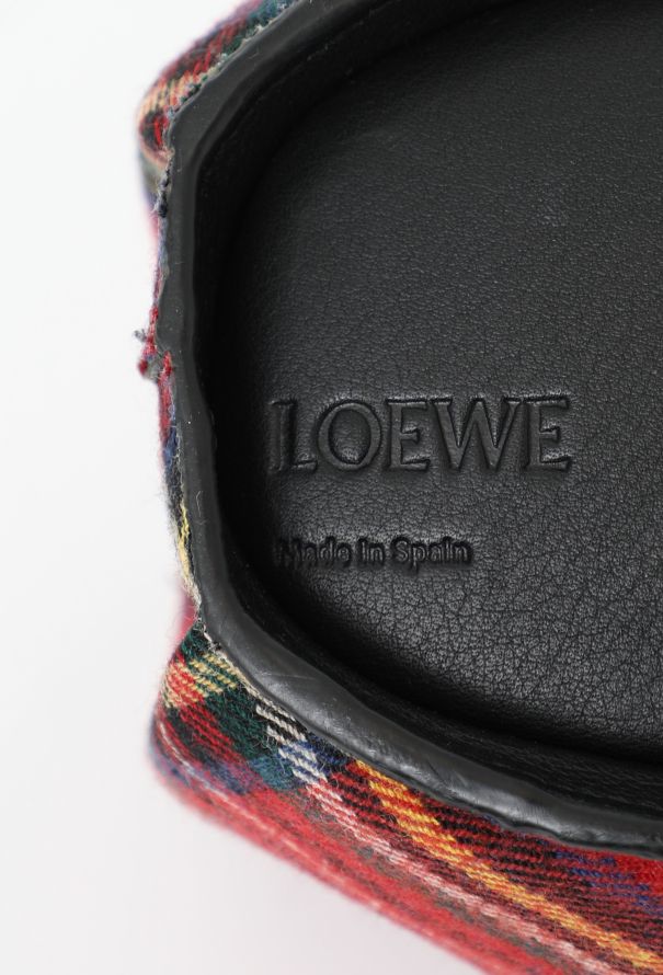 Loewe Tartan Mini Elephant Bag - 11