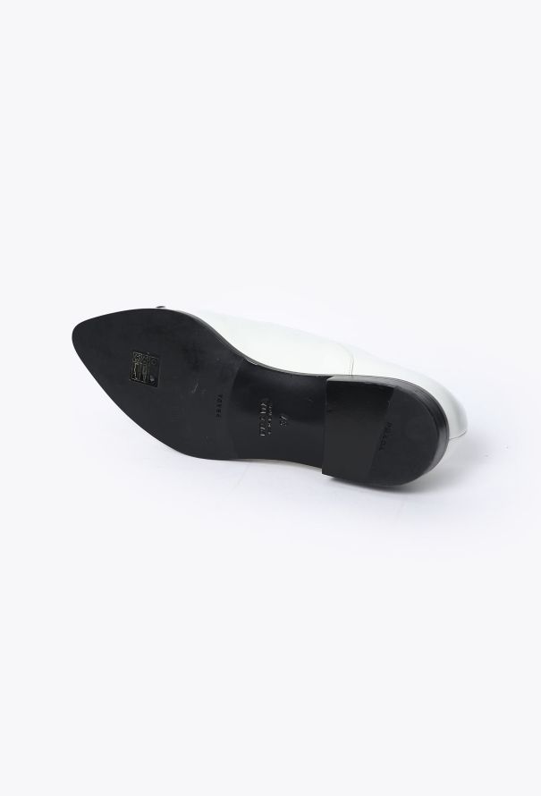 Prada Bicolor Derby Loafers - 5