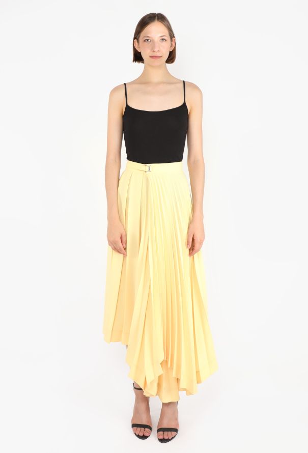 Céline Asymmetrical Pleated Skirt, S/S 2018 - 1